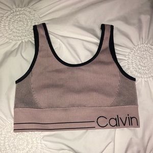 Calvin klein sports bra